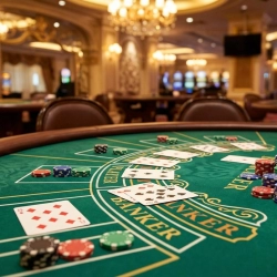 Baccarat: pravidlá, tretia karta a výhoda kasína pri stávkach Hráč, Bankár a Remíza